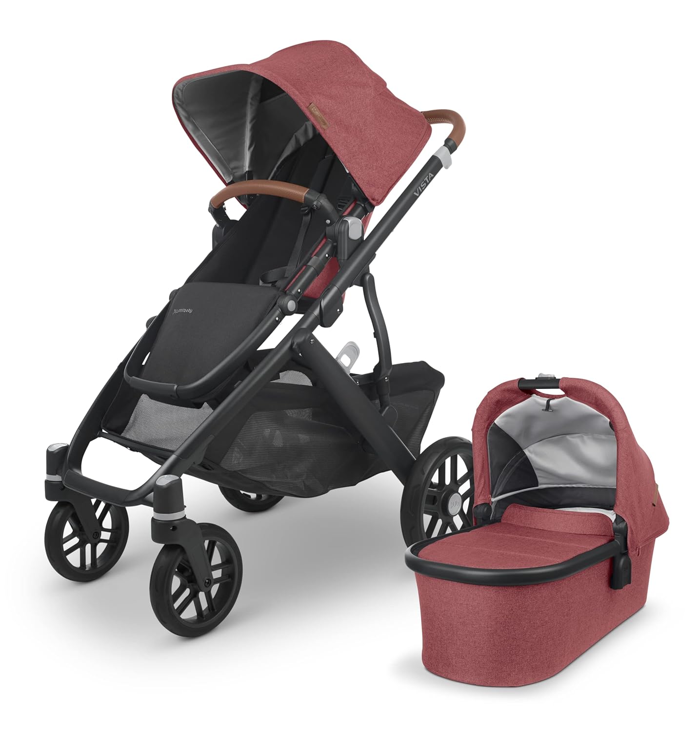 UPPAbaby Vista V2 Stroller/Convertible Single-to-Double System/Bassinet